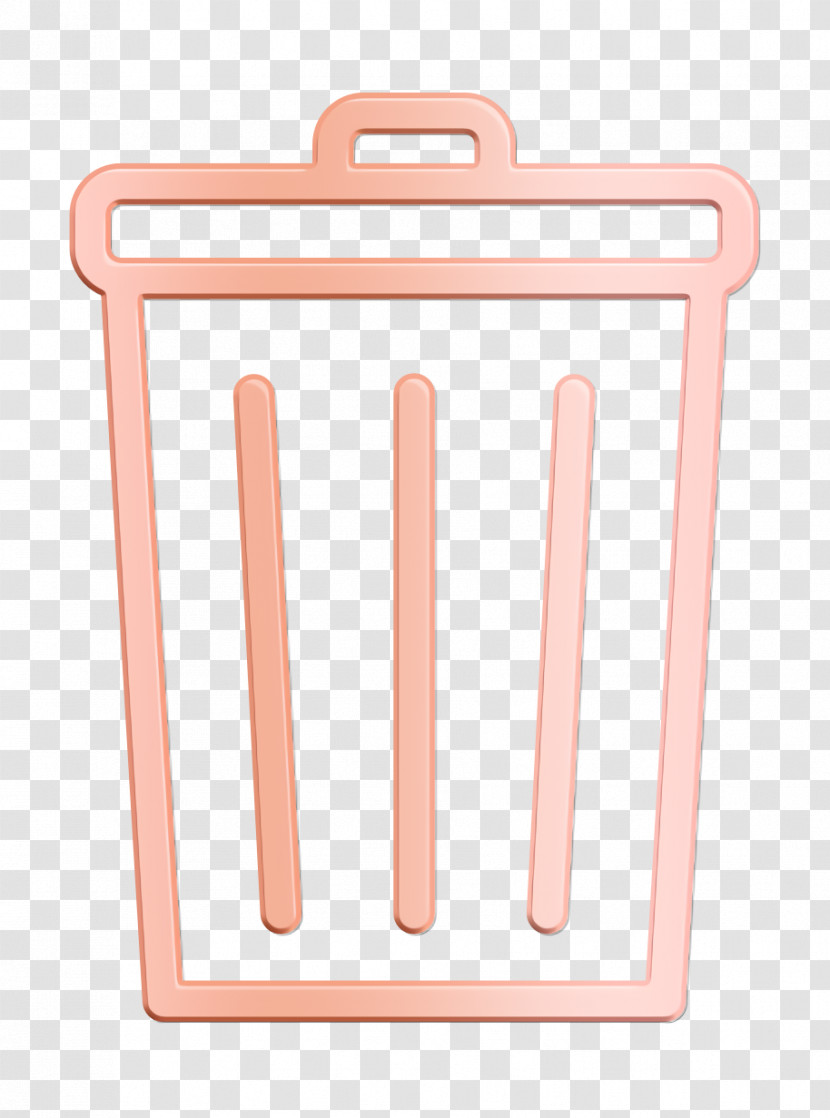 Trash Icon Household Icon Transparent PNG