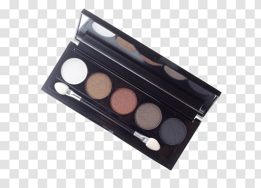 Eye Shadow Make-up Cosmetics - Makeup - Five Eyeshadow Palette Transparent PNG