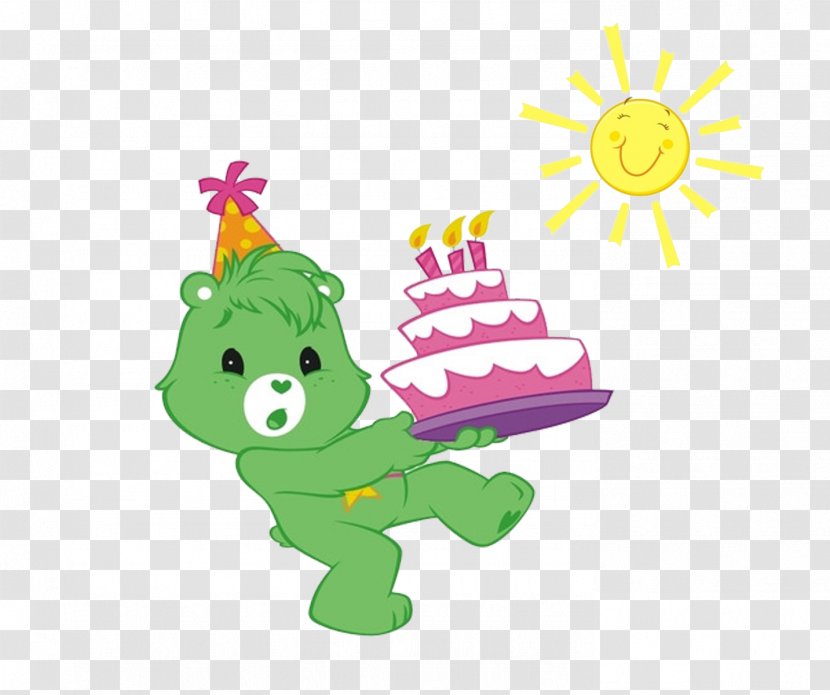 Sun Bear Birthday Cake - Fictional Character Transparent PNG