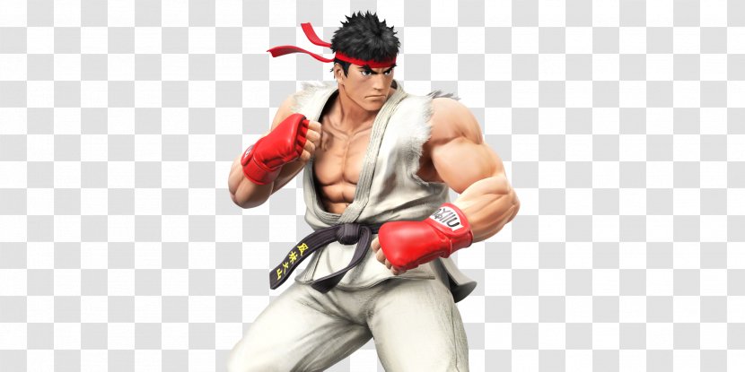 Super Smash Bros. For Nintendo 3DS And Wii U Street Fighter Ryu Brawl - Downloadable Content - Fighting Transparent PNG