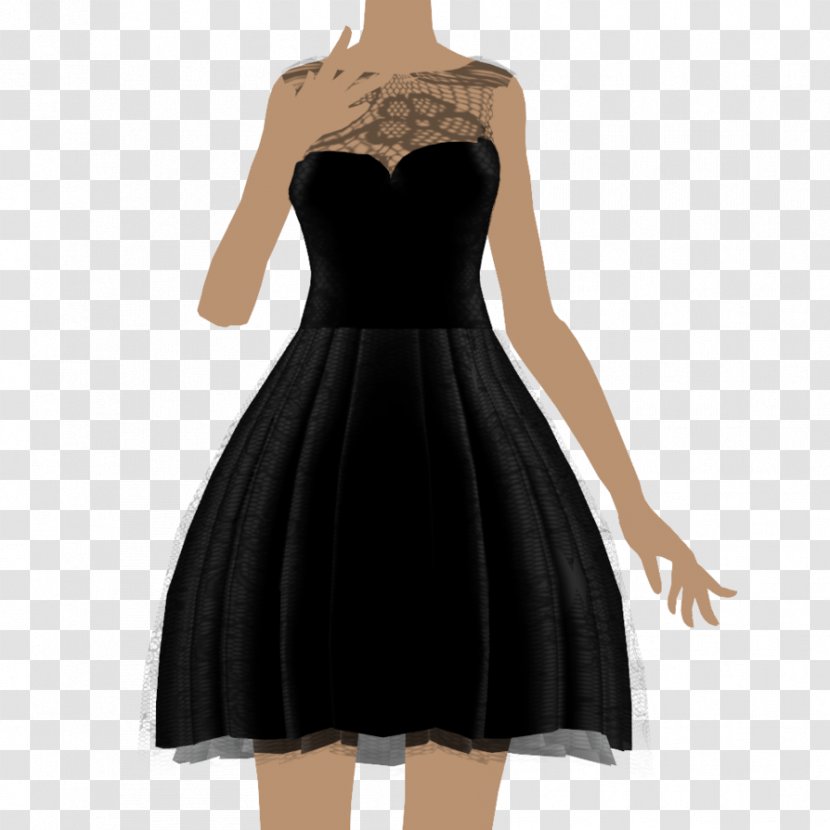 Little Black Dress Evening Gown Wedding Lace Transparent PNG