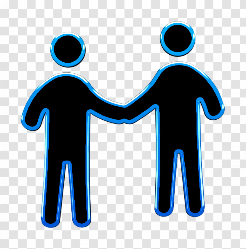 Men Shaking Hands Icon Business Icon Friends Icon Transparent PNG