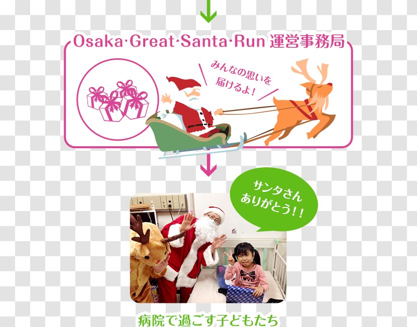 Santa Claus Osaka Christmas Ornament Reindeer - Area Transparent PNG