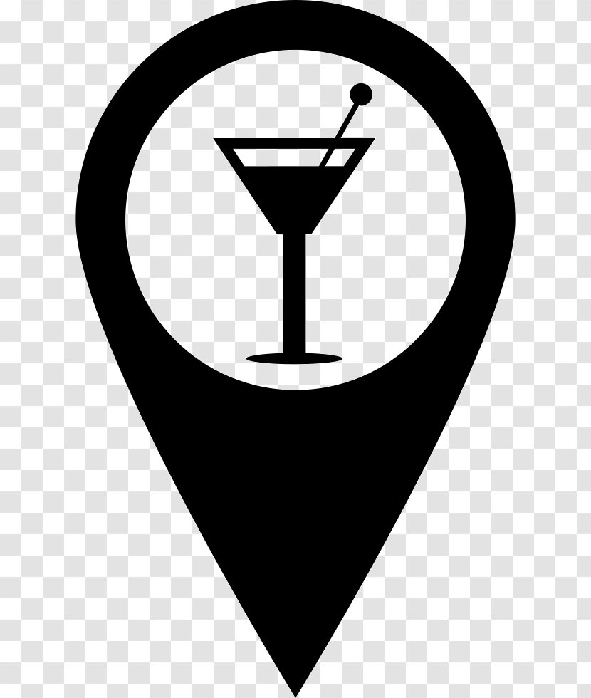 Bar Cocktail Icon Design - Heart Transparent PNG