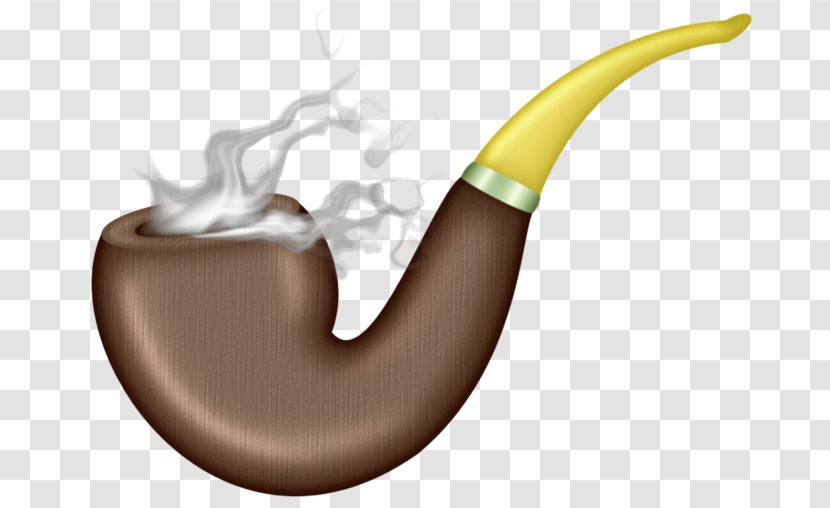 Tobacco Pipe Image Yellow Clip Art Transparent PNG