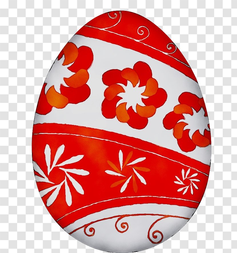 Easter Egg Christmas Ornament Day - Red Transparent PNG