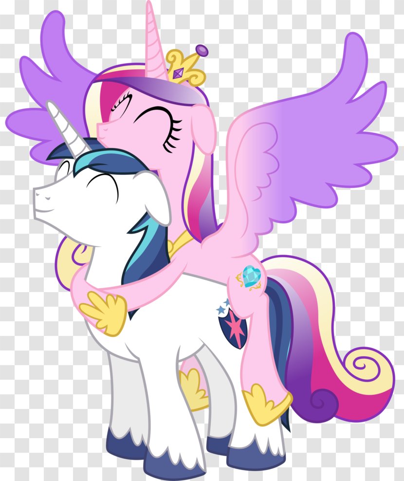 Princess Cadance Twilight Sparkle Celestia Pony Rarity - Frame - Honeymoon Transparent PNG