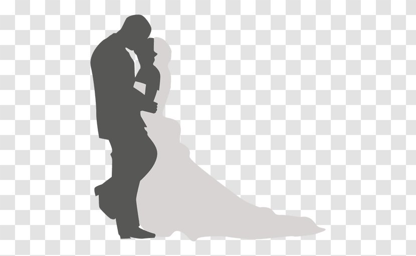 Silhouette Wedding - Joint - Couple Transparent PNG