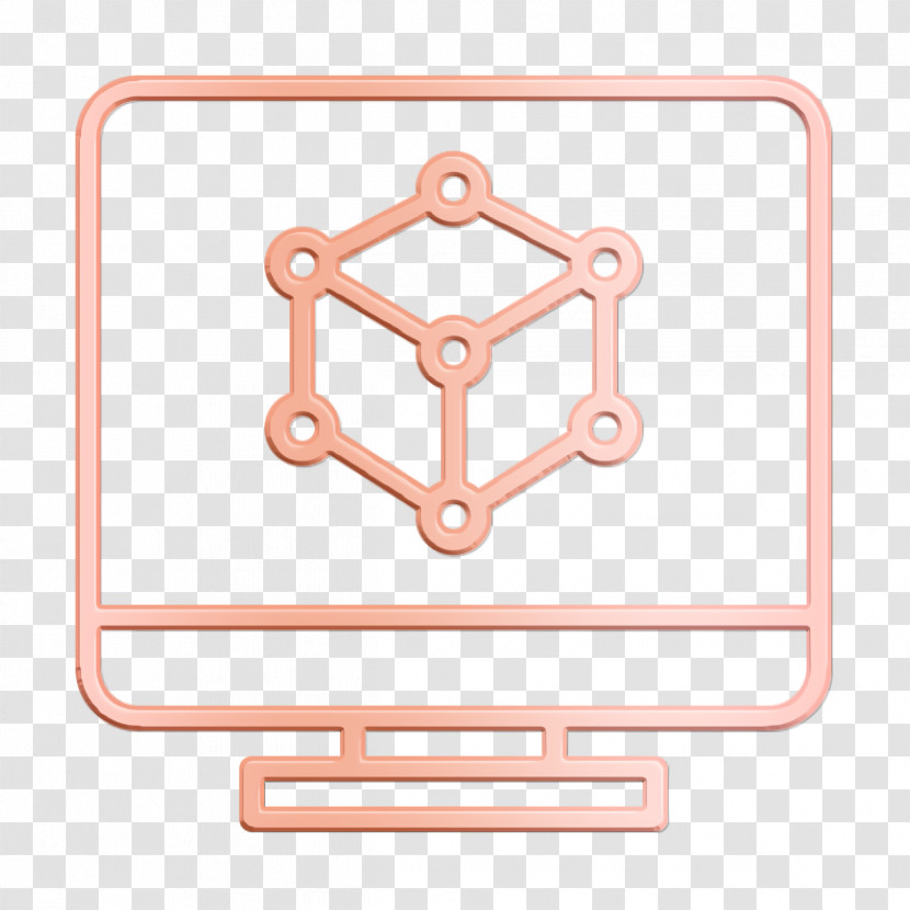 Game Development Icon 3d Modeling Icon Monitor Icon Transparent PNG