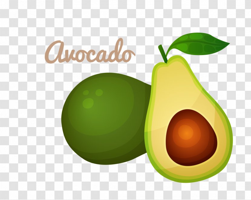 Avocado Oil Food Clip Art - Ingredient - Vector Transparent PNG