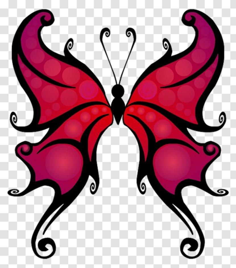 Butterfly Insect Tattoo Clip Art Transparent PNG