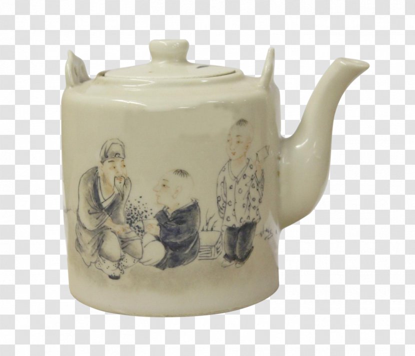 Teapot Ceramic Kettle Pottery Lid - Tableware Transparent PNG