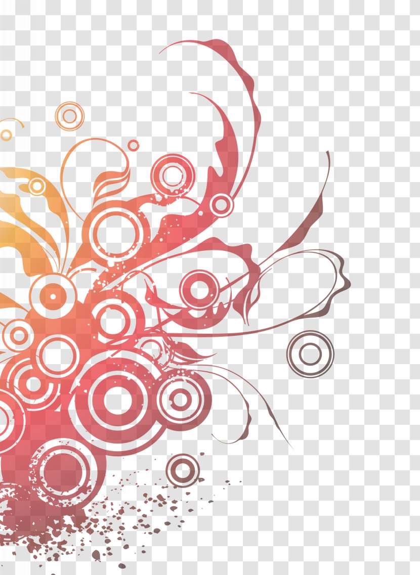 Graphic Design Pattern - Designer - Chinese Wind Lines Circle Transparent PNG