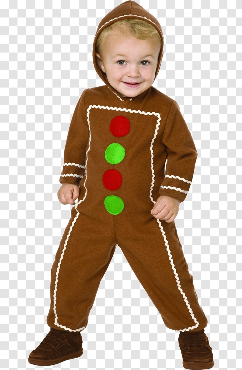 The Gingerbread Man Costume Party - Toddler - Child Transparent PNG
