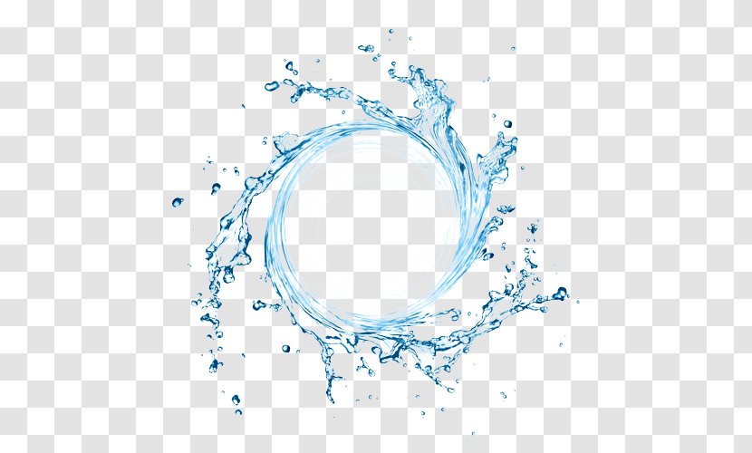 Water Cycle Drop Splash - Royaltyfree Transparent PNG