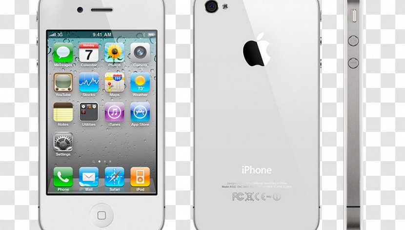IPhone 4S X Apple Telephone Smartphone - Mobile Phones Transparent PNG