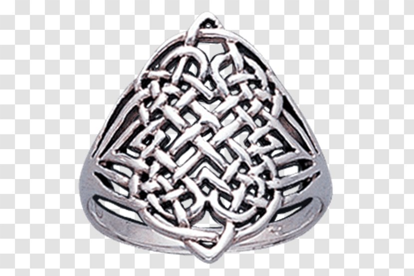 Endless Knot Silver Celtic Jewellery Eternity - Pendant - Infinity Transparent PNG