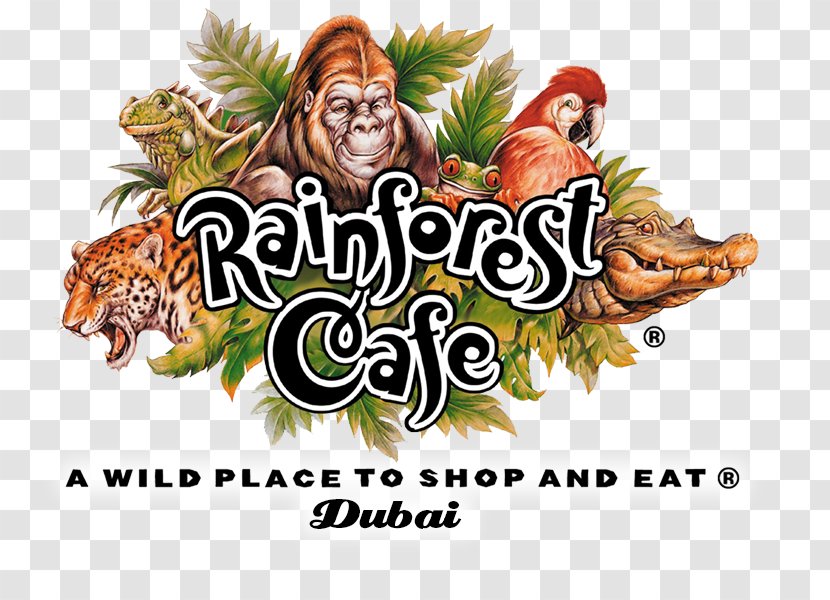 Rainforest Cafe Dubai Restaurant Edison - Theme - Amazon Transparent PNG