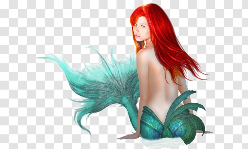 Mermaid Rusalka Ariel Clip Art - Watercolor Transparent PNG