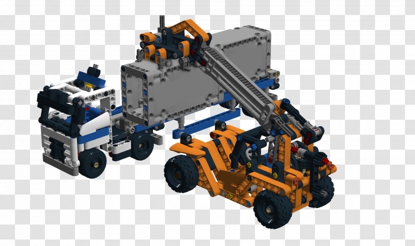 Motor Vehicle Engine LEGO Machine - Container Yard Transparent PNG