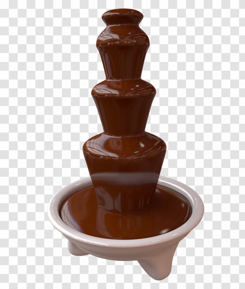 Chocolate Bar Brownie Fondue Fountain Transparent PNG