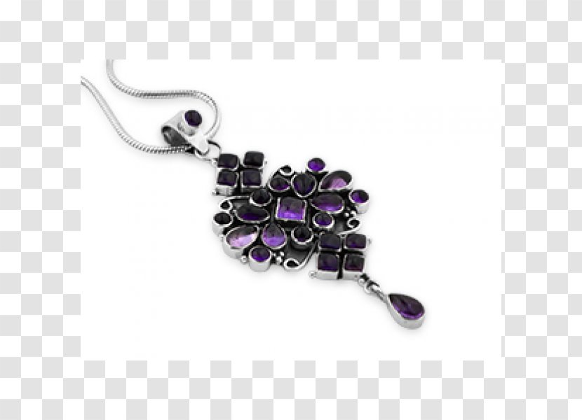 Amethyst Earring Purple Body Jewellery Bead Transparent PNG