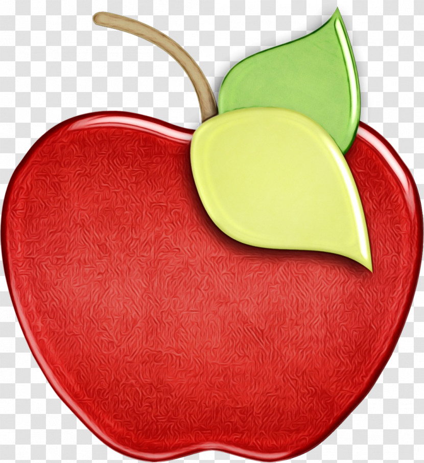 Red Fruit Apple Apple Transparent PNG