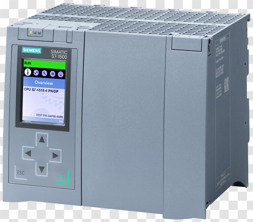 Simatic Step 7 Programmable Logic Controllers Central Processing Unit Totally Integrated Automation - S7200 Transparent PNG