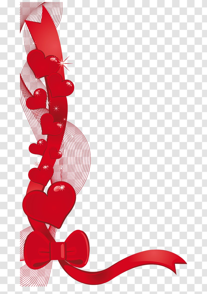 Valentine's Day Heart Gift Clip Art - Love - Valentine Transparent PNG