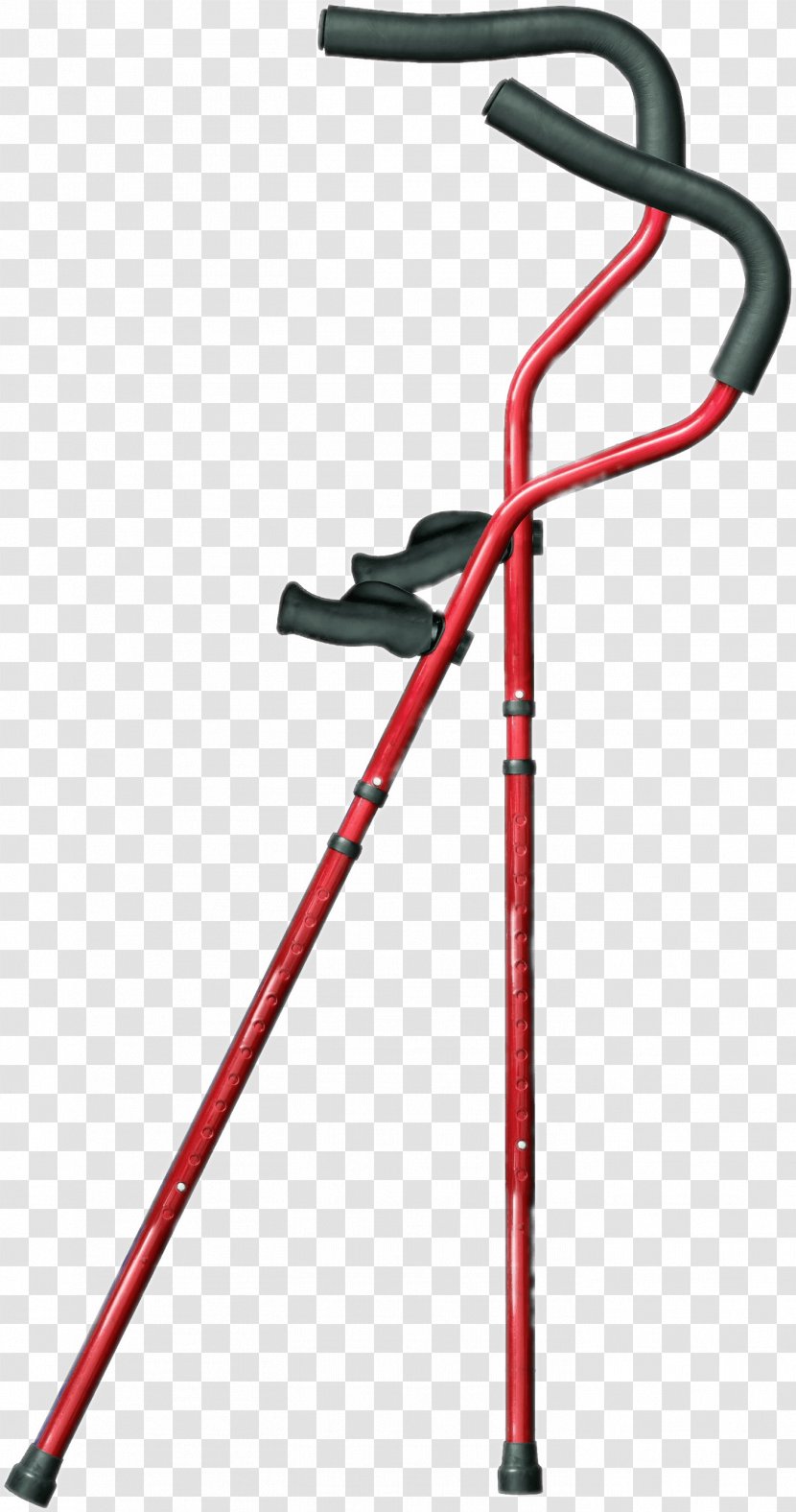 Crutch Ski Pole - Carex Crutches Folding - Equipment Transparent PNG