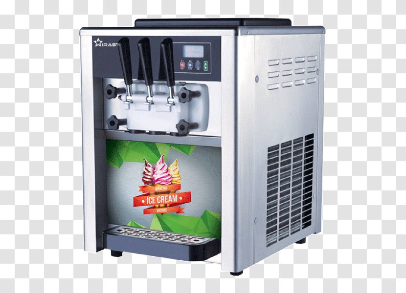 Ice Cream Cones Frozen Yogurt Makers Soft Serve - Vending Machines Transparent PNG