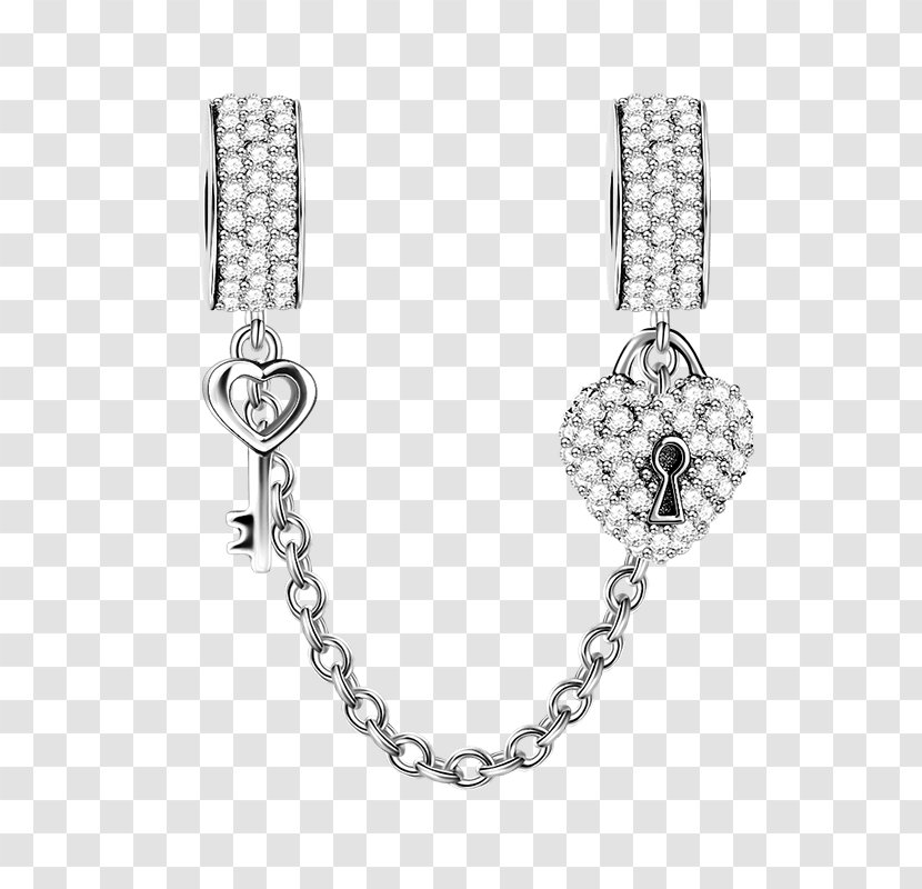Mickey Mouse Minnie Pandora Charm Bracelet Jewellery - Earrings - Chain Lock Transparent PNG