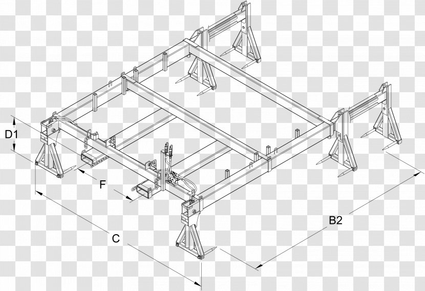 Car Line Angle Steel Transparent PNG