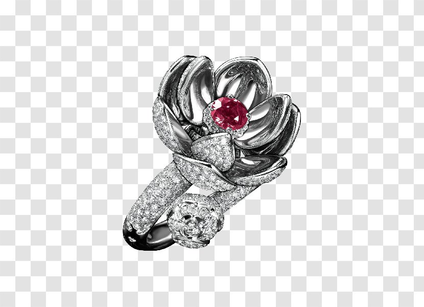 Jewellery Qeelin Earring Gemstone - Watch - Lotus Close Transparent PNG