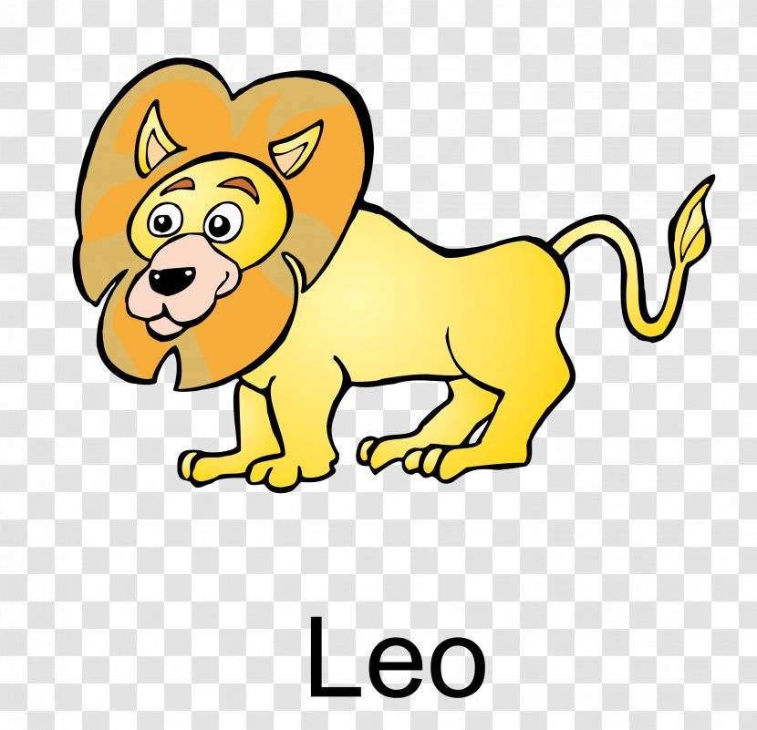 Leo Horoscope Astrological Sign Zodiac Scorpio - Libra - Vector Cartoon Material Transparent PNG