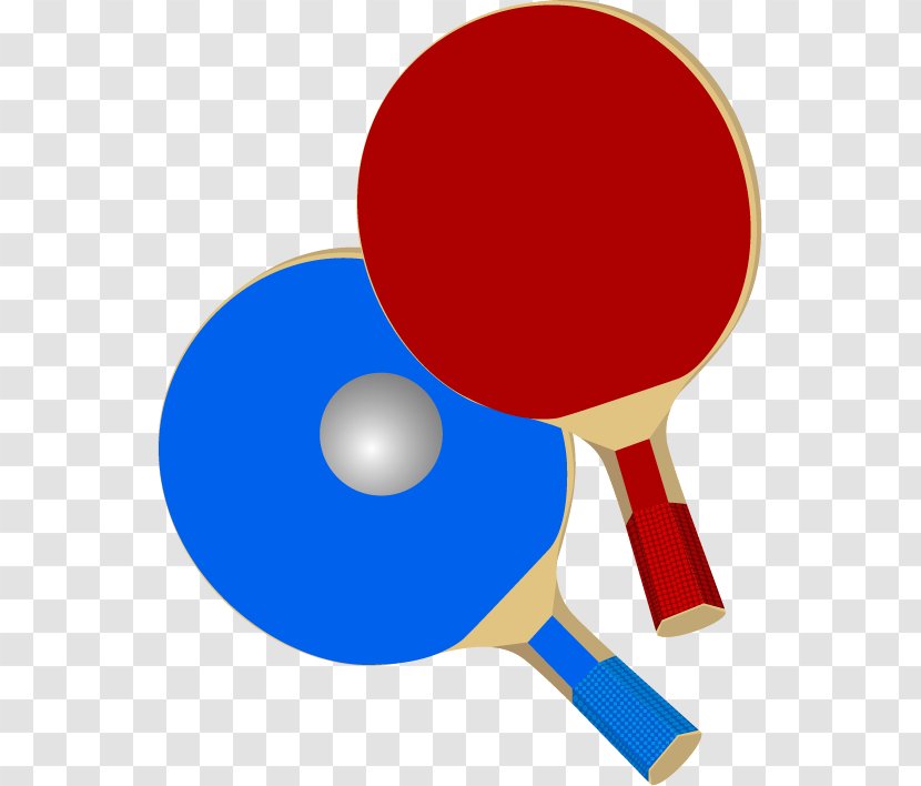 Table Tennis Euclidean Vector Clip Art - Red - Hand-painted Transparent PNG