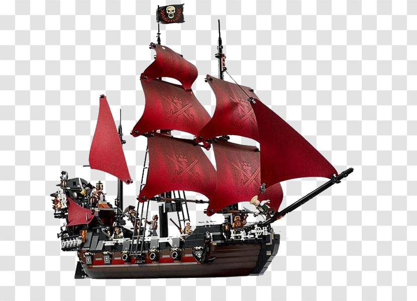 Queen Anne's Revenge Lego Pirates Of The Caribbean: Video Game Toy Minifigure Transparent PNG