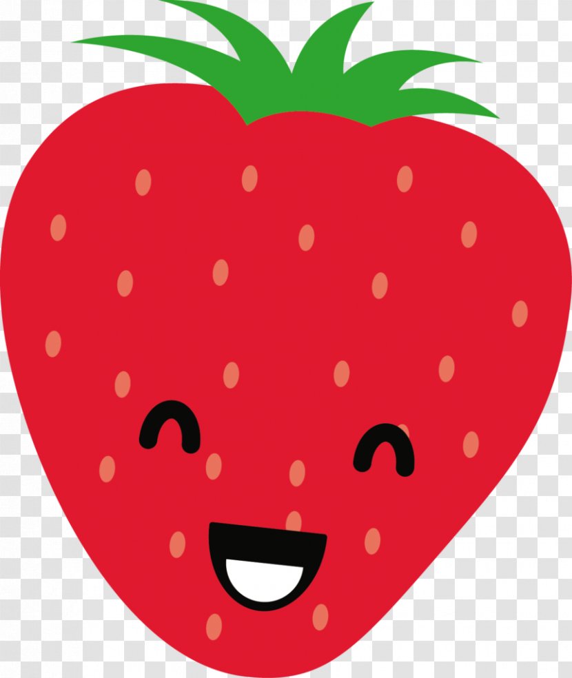 Emoji Strawberry Food Emoticon Fruit - Beer Transparent PNG