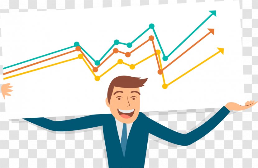 Chart Vexel Illustration - Smile - Happy Business Increased Performance Villain Transparent PNG