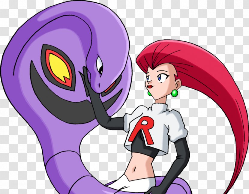 Jessie James Arbok Team Rocket Pokémon - Heart - Pokemon Transparent PNG