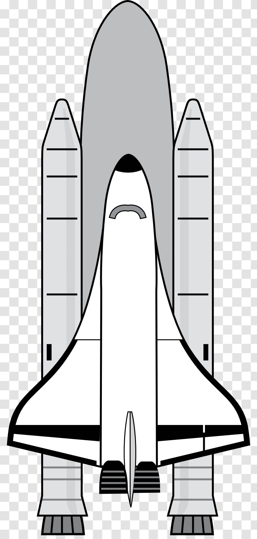 Space Shuttle Program Clip Art - Line Transparent PNG