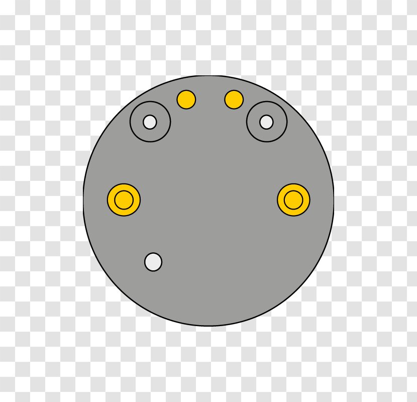 Circle Angle - Yellow Transparent PNG