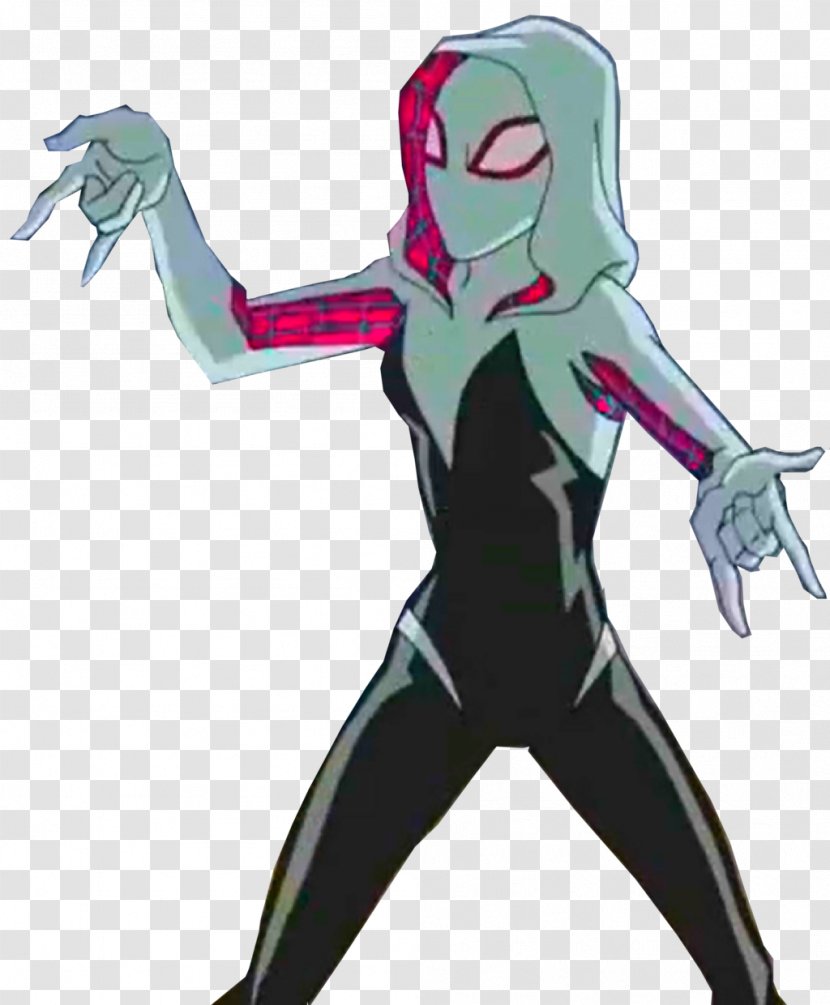 Spider-Woman (Gwen Stacy) Spider-Man Vulture - Costume Design - Spider Woman Transparent PNG