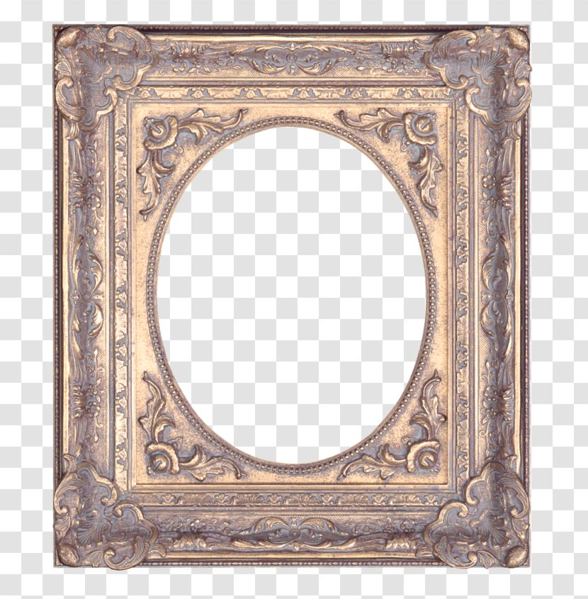 Picture Frames Mirror Decorative Arts Glass - Gold Leaf - Hand-painted Frame Material Transparent PNG