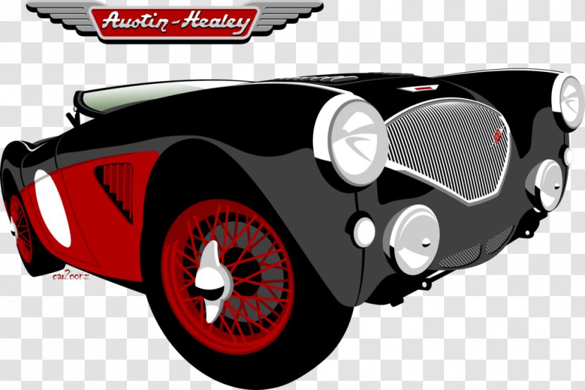Antique Car Austin-Healey Sprite 100 - Classic Transparent PNG