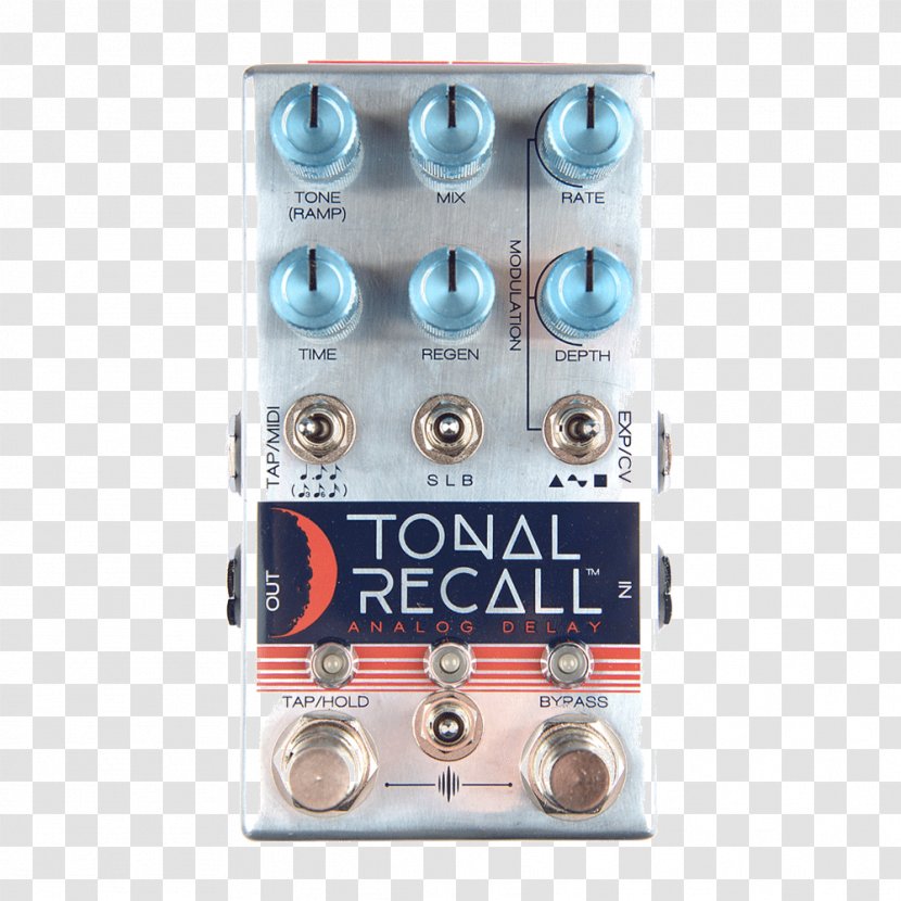 Delay Effects Processors & Pedals Chase Bliss Audio Tonal Recall Reverberation - Electric Guitar - Electronic Component Transparent PNG