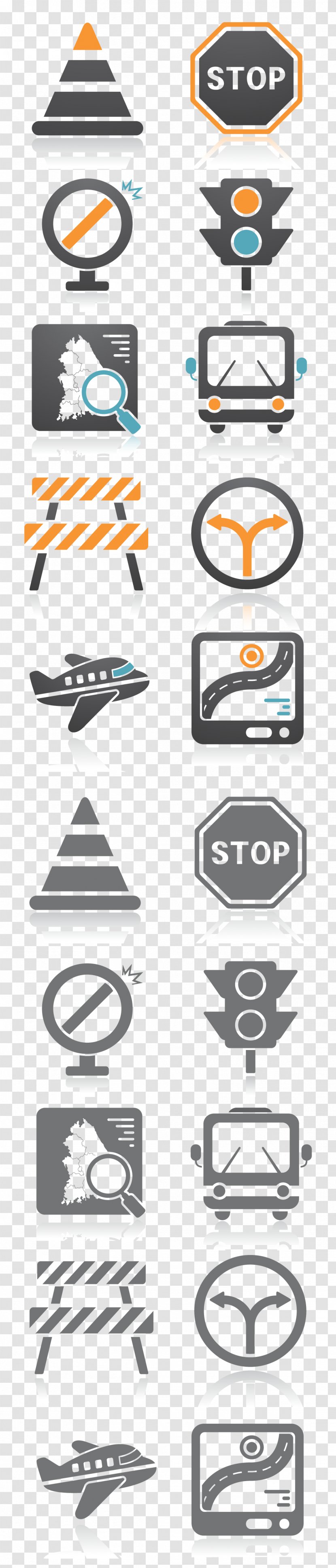 Safety Euclidean Vector Icon - Traffic Sign - Transportation Guidelines Transparent PNG