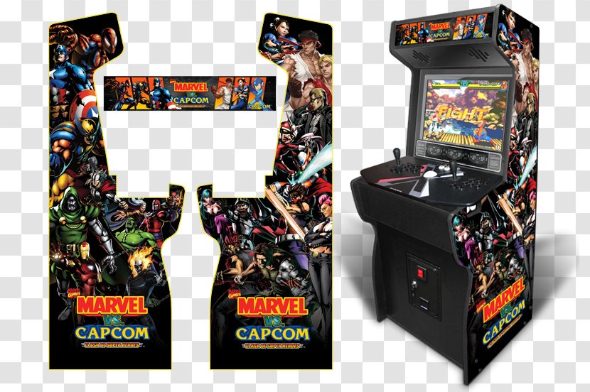 Street Fighter IV Arcade Game Marvel Vs. Capcom: Clash Of Super Heroes Video Cabinet - Technology Transparent PNG