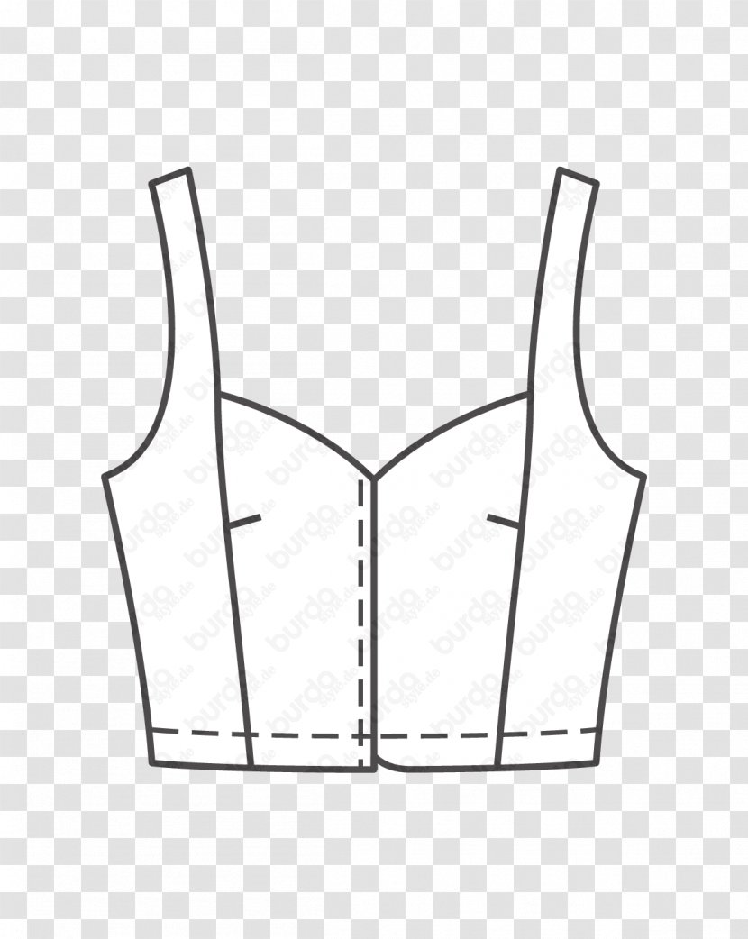 Burda Style Fashion Bodice Pattern - Amazon Corset Transparent PNG