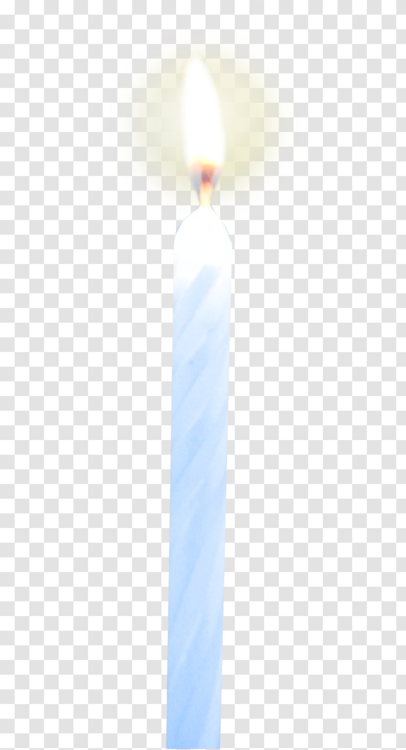 Blue Sky Daytime Shoulder - White Candle Candlelight Transparent PNG